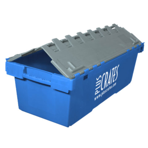 L6 Lidded Crate - slightly open L6 Lidded Crate